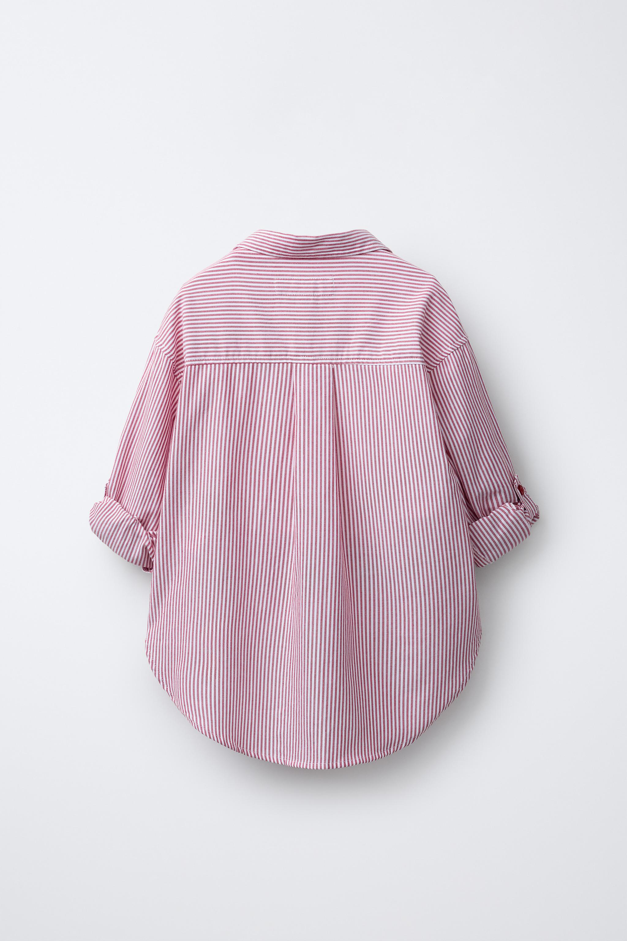 STRIPED SHIRT PACK WITH CONTRAST RIB T-SHIRT